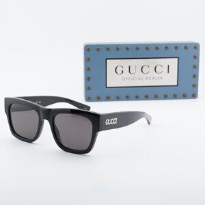 Gucci GG1793S 001 Square Sunglasses - Black/Grey